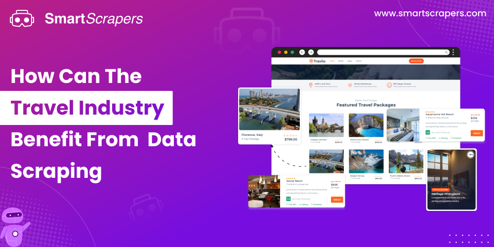 How Travel Industry can benefit from Data Scraping